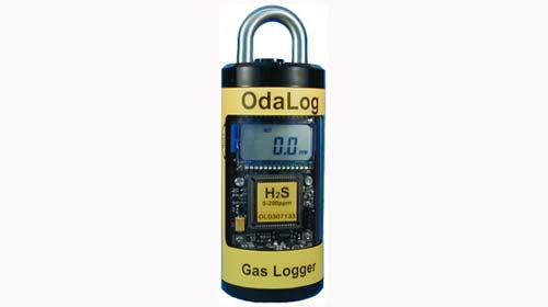 CAS DataLoggers OdaLog L2 Hydrogen Sulfide Gas Logger (0 1000 PPM)
