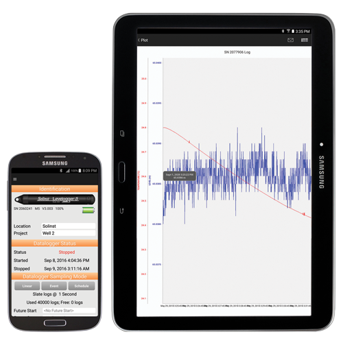 3001 Levelogger 5 App Interface – Pine Environmental