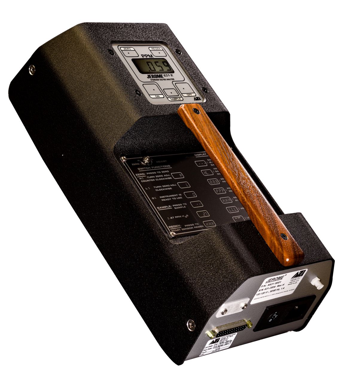 Jerome Hydrogen Sulfide Analyzer Models 631-X and J631-XE – Pine