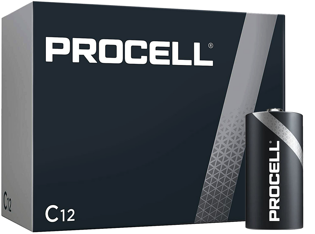 Duracell ProCell C Batteries 12/bx