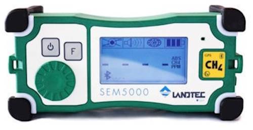 Sem5000 Landtec SEM5000 Portable Methane Detector – Pine Environmental