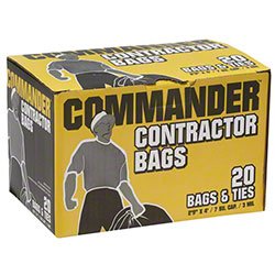 Commander Contractor Bags, 42 gal, Box/20