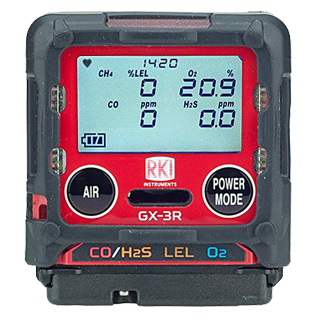 RKI GX-3R Personal Gas Monitor