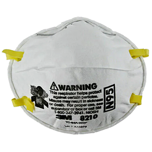 3M™ Particulate Respirator 8210, N95 Mask 20 EA/Box or 160 EA/Case 3M™ Particulate Respirator 8210, N95 Mask 20 EA/Box or 160 EA/Case