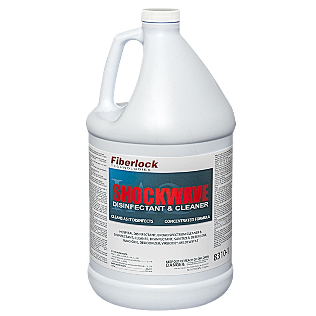 Fiberlock Shockwave Disinfectant Sanitizer, 1 Gallon
