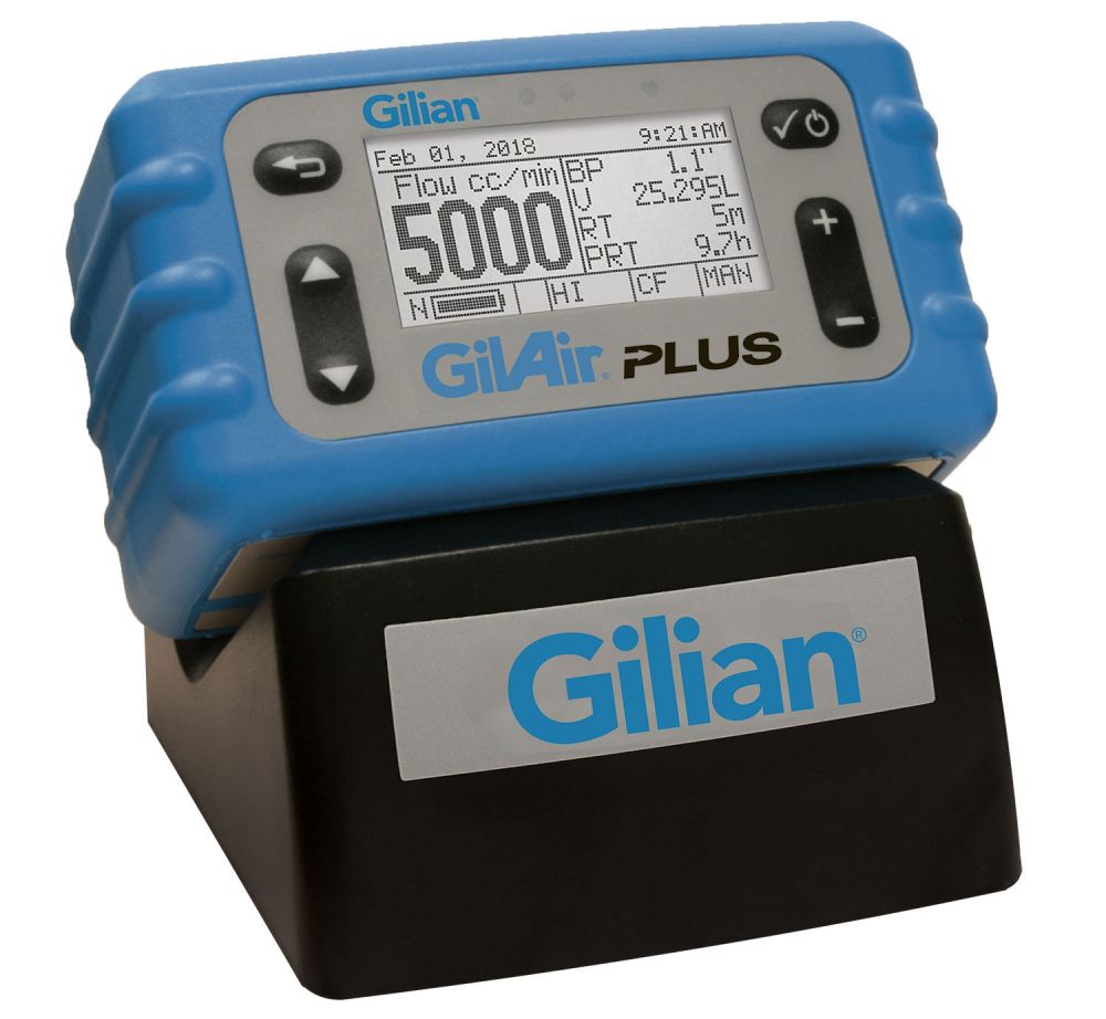 GilAir Plus Data Logging Single Starter Kit, US cord